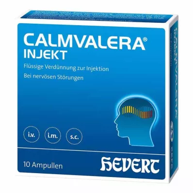 Calmvalera injecte des ampoules, 10X2 ml