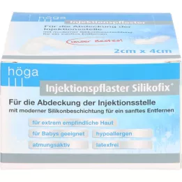 INJEKTIONSPFLASTER Silikofix 2x4 cm Höga, 100 pces