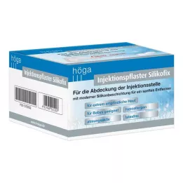 INJEKTIONSPFLASTER Silikofix 2x4 cm Höga, 100 pces