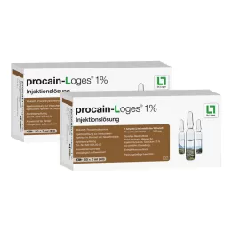 Procaïne-Loges 1% solution pour ampoules injectables, 100x2 ml