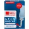 WEPA Douche nasale avec 10x2,95 g de sel de rinçage nasal, 1 P