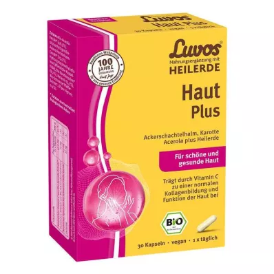 Luvos Healing Clay Organic Skin Plus Capsules, 30 pc Luvos Healing Clay Organic Skin Plus Capsules, 30 pc