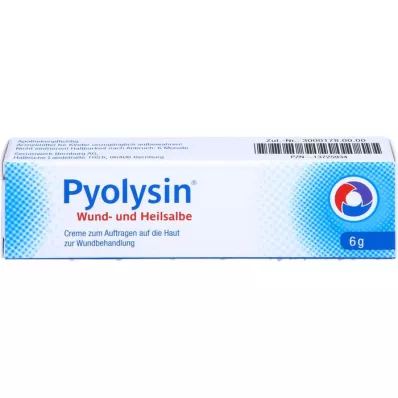 PYOLYSIN Pommade pour les plaies et la guérison, 6 g