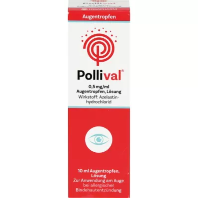 POLLIVAL Gouttes oculaires 0,5 mg/ml, solution, 10 ml
