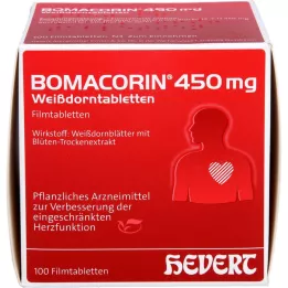 BOMACORIN 450 mg Comprimés daubépine, 100 pc