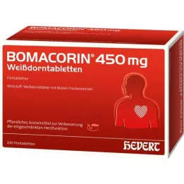BOMACORIN 450 mg Comprimés daubépine, 200 pc