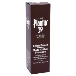 PLANTUR 39 Color Braun Shampooing à la phyto-caféine, 250 ml