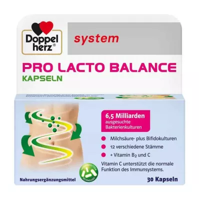 DOPPELHERZ Gélules Pro Lacto Balance system, 30 gélules