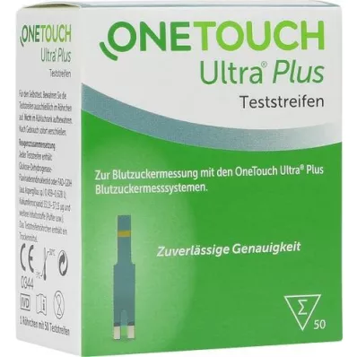 ONE TOUCH Bandelettes de test Ultra Plus, 1X50 pc