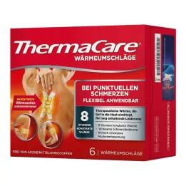 THERMACARE Cataplasme chauffant pour douleurs ponctuelles, 6 pces
