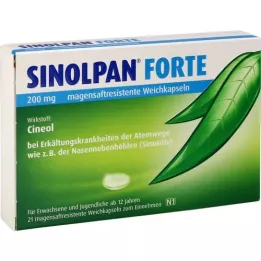 SINOLPAN forte 200 mg gélules gastro-résistantes, 21 gélules