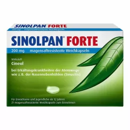SINOLPAN forte 200 mg gélules gastro-résistantes, 21 gélules
