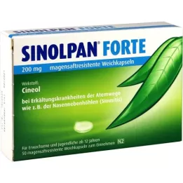 SINOLPAN forte 200 mg gélules gastro-résistantes, 50 gélules