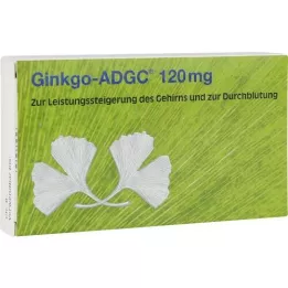 GINKGO ADGC 120 mg Comprimés pelliculés, 20 pièces