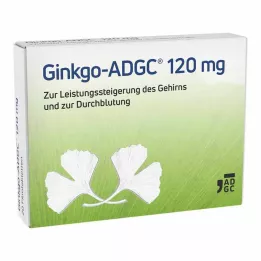 GINKGO ADGC 120 mg Comprimés pelliculés, 20 pièces