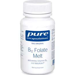 PURE ENCAPSULATIONS B12 Folate melt pastilles à sucer, 90 pièces