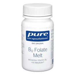 PURE ENCAPSULATIONS B12 Folate melt pastilles à sucer, 90 pièces