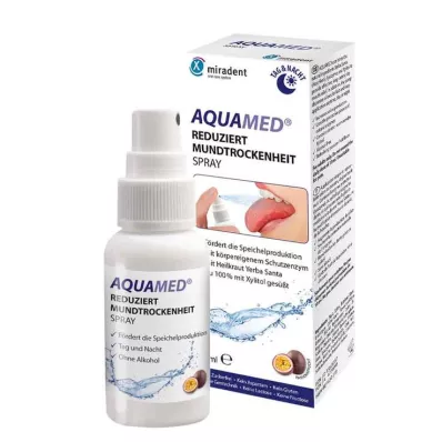 MIRADENT Aquamed Spray contre la sécheresse buccale, 30 ml