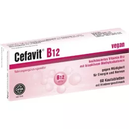 CEFAVIT B12 comprimés à croquer, 60 pcs