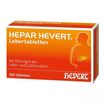 Comprimés hépatiques Hepar Hevert, 100 pc