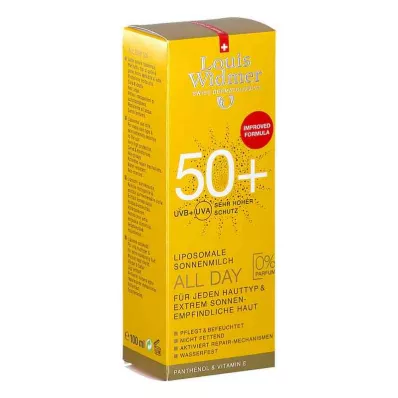 Widmer All Day 50+ lait non parfumé (100 ml)
