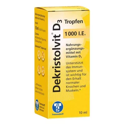 Dekristolvit D3 1 000 UI gouttes, 10 ml