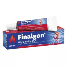 FINALGON Pommade chauffante DUO 4 mg/g + 25 mg/g, 20 g