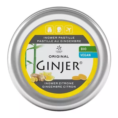 Pastilles au gingembre et au citron, 40 g Pastilles au gingembre et au citron, 40 g