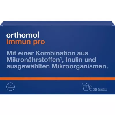 ORTHOMOL Pack combiné granulés/capsules dImmun pro, 30 pièces
