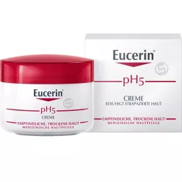 EUCERIN Crème pH5 peaux sensibles, 75 ml