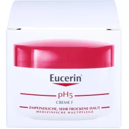 EUCERIN Crème pH5 F peaux sensibles, 75 ml