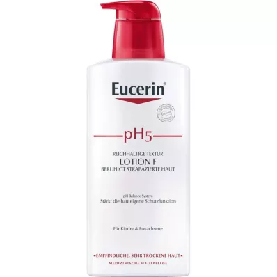 EUCERIN Lotion pH5 pour peaux sensibles avec pompe, 400 ml