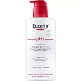 EUCERIN pH5 lotion lavante pour peaux sensibles avec pompe, 400 ml