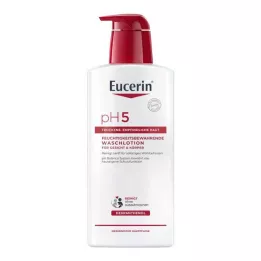 EUCERIN pH5 lotion lavante pour peaux sensibles avec pompe, 400 ml