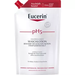 EUCERIN pH5 lotion lavante pour peaux sensibles, recharge, 750 ml