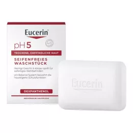 EUCERIN pH5 pain de toilette sans savon pour peaux sensibles, 100 g