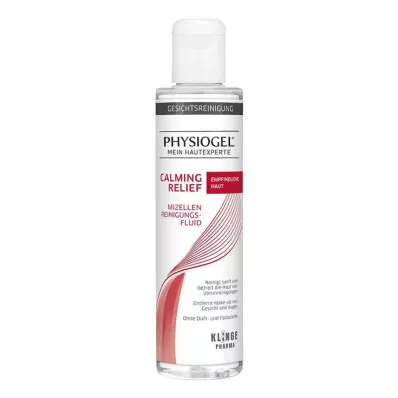 Physiogel Calming Relief fluide nettoyant micellaire pour peaux sensibles, 200 ml