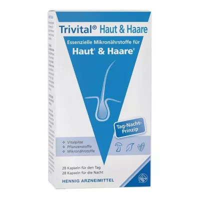 Capsules Trivital peau + cheveux, 56 pièces Capsules Trivital peau + cheveux, 56 pièces