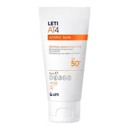 LETI Crème pour le visage AT4 Defense SPF 50+, 50 ml