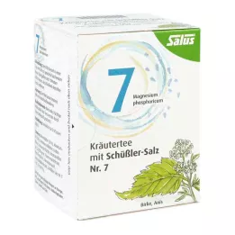 KRÄUTERTEE avec sel de Schüssler n° 7 Salus, 15 pcs