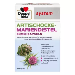 DOPPELHERZ Système chardon-marie artichaut, 60 pces