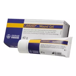 LAVANID Gel cicatrisant avec 0,04% de polihexanide, 1X40 g