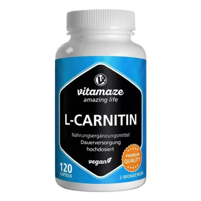 L-CARNITIN 680 mg gélules végétaliennes, 120 pc