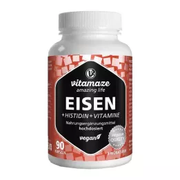 EISEN Gélules de 20 mg+histidine+vitamines C/B9/B12, 90 gélules