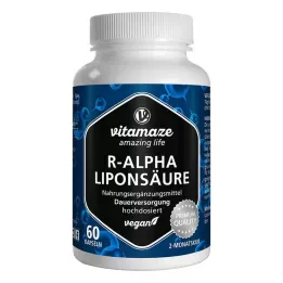 R-ALPHA-LIPONSÄURE 200 mg gélules végétaliennes à haute dose, 60 pcs