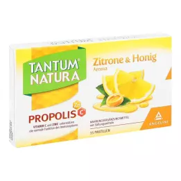Tantum Natura Propolis au Citron & Arôme Miel (15 pièces)