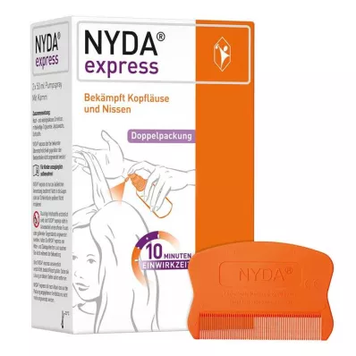Solution de pompe express Nyda, 2X50 ml