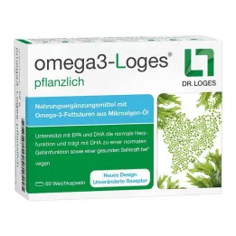 Gélules végétales OMEGA3-Loges, 60 gélules