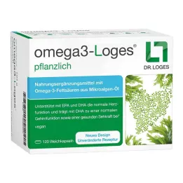 Gélules végétales OMEGA3-Loges, 120 gélules