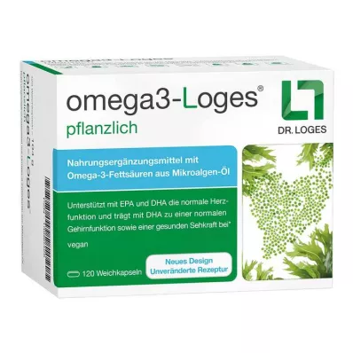 Capsules végétales OMEGA3-Loges, 120 pièces